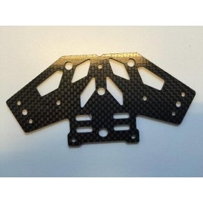 Topplade-Kort til Night Hawk 300 i kulfiber