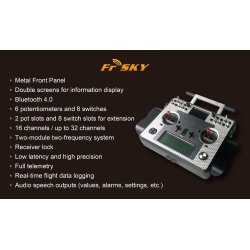 FrSky X9E ACCST-sender med metalbjler. BESTILLINGSVARE.