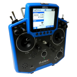 Jeti DS12 sender, sort 2,4 GHz, Mode 2. Bestillingsvare