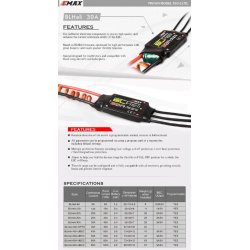 BLHeli Series 30A ESC brstels regulator fra EMAX