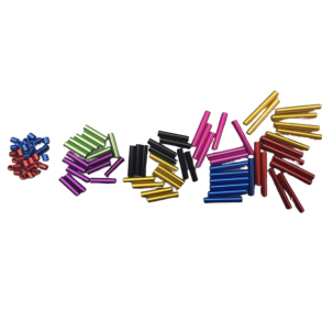 5mm alu-stands M3, 10 stk.