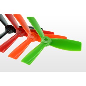 DALPROP 3-bladet 4x4,5BN Orange eller Sort plastik propelst, 2 stk. CW og 2 stk. CCW.