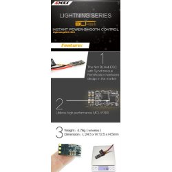 Lightning 30A ESC brstels regulator fra EMAX