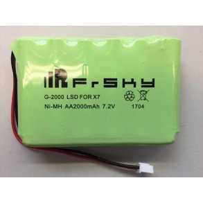 2000 mAh NiMH batteri til Q X7 sender fra FrSKY