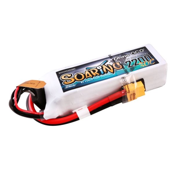 Gens ace G-Tech Soaring 2200mAh 14.8V 30C 4S1P XT60