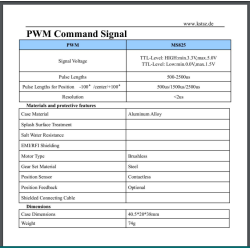 KST MS825 V8.0 35kg/cm@8.4V