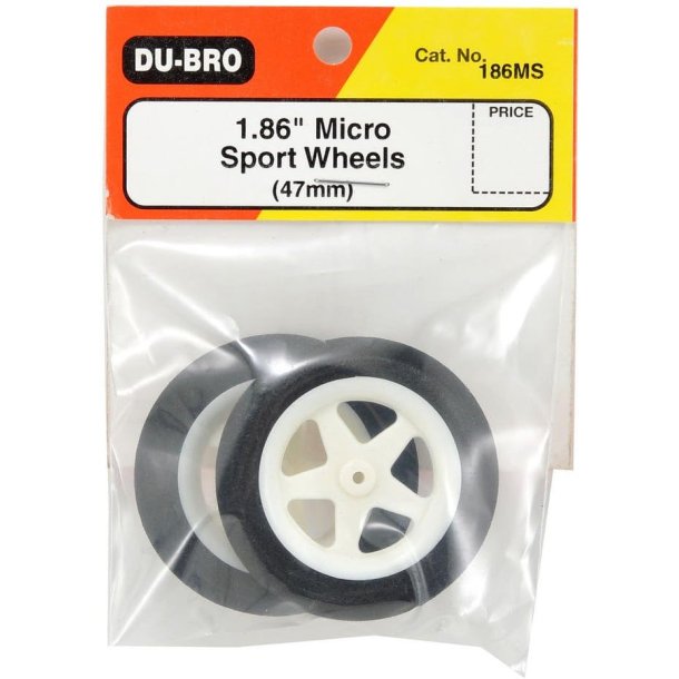 DU-BRO 1.86 Micro Sport Wheels pair