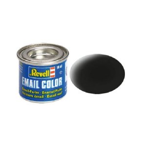 Revell Enamel maling, Black Mat.