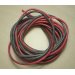 0,32mm2, 1 meter Rød (22AWG)