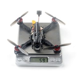 Larva-X HD Micro FPV Drone Toothpick HD and Whoop HD 2in1 med FrSky XM+ EU-LBT modtager.