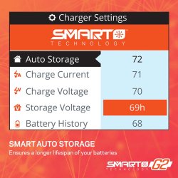 Spektrum Smart S155 G2 AC Charger 1x55W (EU).