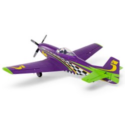 E-Flite UMX P-51D Voodoo BNF Basic med AS3X og SAFE Select.