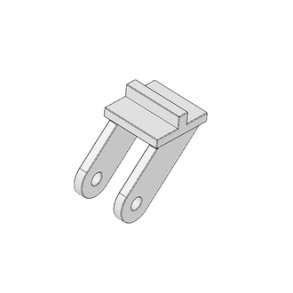Rorhorn Twin 10x20 med stdstangsforbindelse