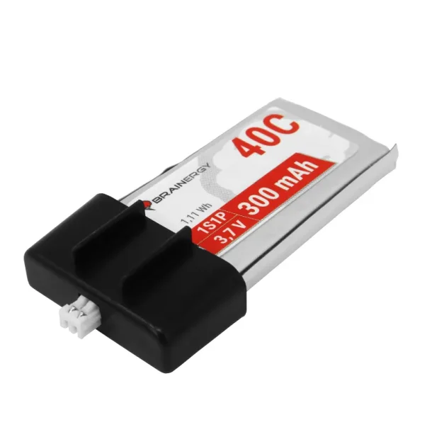 Brainenergi LiPo batteri 1s1p 3,7V 300mAh 40C MOLEX