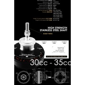 Dualsky GA3000 V2, 380KV / 270KV / 180KV