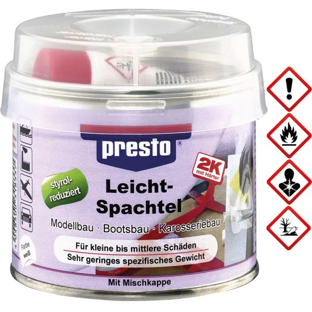 PRESTOLITH EASY LIGHT WEIGHT PUTTY 125G