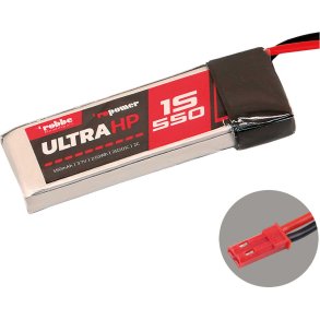 POWER ULTRA HP 550mAh 3,7 Volt 1S 25(50)C Lipo Batteri