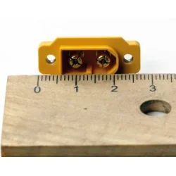 XT60 stik til montering 2 stk.