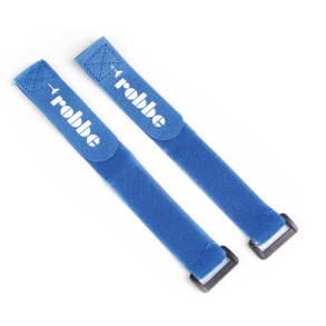 Robbe Battery Straps M 25x200mm. w. siliconpad 2 stk.