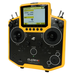 Jeti DS12 sender, sort 2,4 GHz, Mode 2. Bestillingsvare