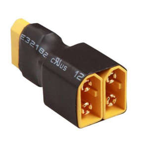 XT60 parallelkobling af 2 batterier.