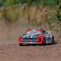 ARRMA 1/8 INFRACTION 4WD MEGA Resto-Mod Truck RTR, Red/Blue