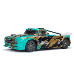 ARRMA 1/8 INFRACTION 4WD MEGA Resto-Mod Truck RTR, Teal/Bronze