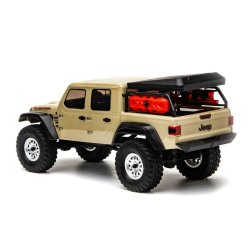 1/24 SCX24 Jeep JT Gladiator 4WD Rock Crawler Brushed RTR, Beige
