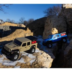 1/24 SCX24 Jeep JT Gladiator 4WD Rock Crawler Brushed RTR, Beige
