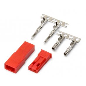 JST stik, st med bde hun og han.