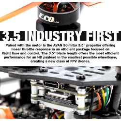 Babyhawk II HD - 3.5" Micro DJI FPV Drone, uden modtager.