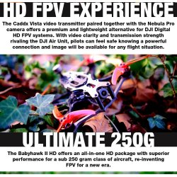 Babyhawk II HD - 3.5" Micro DJI FPV Drone, uden modtager.