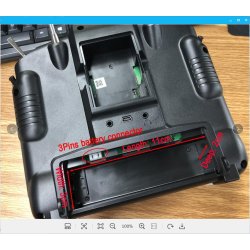 Taranis X9DP-2019 Slvfarvet ACCST/ACCESS-sender. Husk at bestille batteri. BESTILLINSVARE