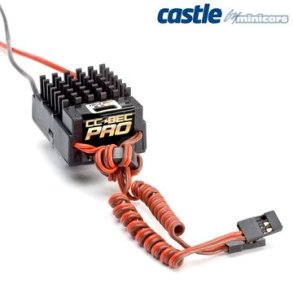 CASTLE CC BEC PRO 20A MAX OUTPUT 12S/50.4V MAX INPUT SWITCH
