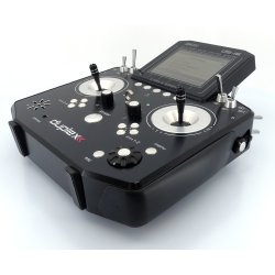 Jeti DS16-II sender, 2,4 GHz, Slvfarvet, Mode 2. BESTILLINGSVARE.