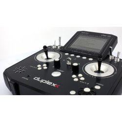 Jeti DS16-II sender, 2,4 GHz, Slvfarvet, Mode 2. BESTILLINGSVARE.