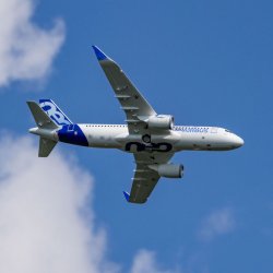 Airbus A320neo Twin 64mm EDF BNF Basic with AS3X+ and SAFE Select