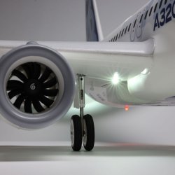 Airbus A320neo Twin 64mm EDF BNF Basic with AS3X+ and SAFE Select