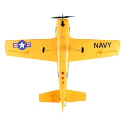 E-Flite T-28 Trojan 1.1m BNF Basic med AS3X og SAFE.