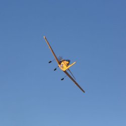 E-Flite T-28 Trojan 1.1m BNF Basic med AS3X og SAFE.