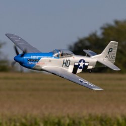 P-51D Mustang 1.2m BNF Basic with AS3X and SAFE Select Cripes AMighty 3rd