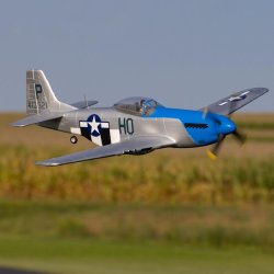 P-51D Mustang 1.2m BNF Basic with AS3X and SAFE Select Cripes AMighty 3rd