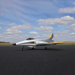 Habu SS (Super Sport) 70mm EDF Jet BNF Basic med SAFE Select og AS3X.