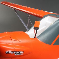 E-Flite Carbon-Z Cub SS 2-meter BNF Basic med AS3X og SAFE Select.