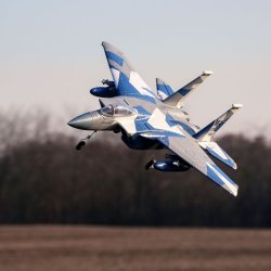 E-Flite F-15 Eagle 64mm EDF BNF med AS3X og SAFE Select.