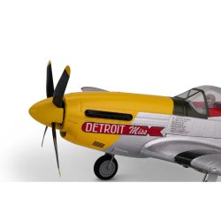 UMX P-51D Mustang Detroit Miss BNF Basic with AS3X and SAFE Select