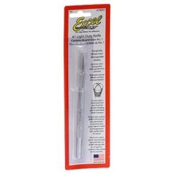 Skalpelhndtag rundt med blad.