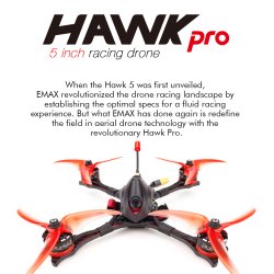 Hawk 5 Pro-2400KV til 5" propeller FPV Quadcopter (PNP).