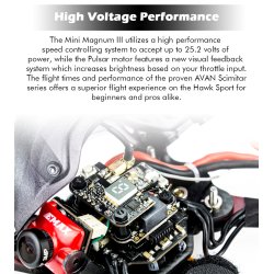 Hawk 5 Pro-2400KV til 5" propeller FPV Quadcopter (PNP).