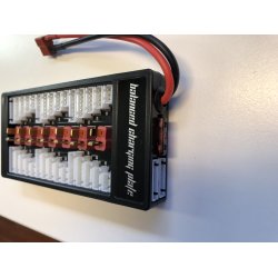 Parallel ladeprint med 6 stk. Deans stik